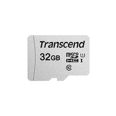 Transcend 300S 32Gb Micro Sd Uhs-1 U1 Class10 - Read 95 Mb S - Write 45Mb S - Without Adptor - Tlc