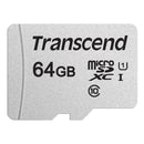 Transcend 300S 64Gb Micro Sd Uhs-I U1 Class10 - Read 95 Mb/S - Write 45Mb/S - Without Adptor - Tlc