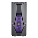 Cooler Master Masterbox K500l Atx; Black; Windowed; Angular Front Panel; 2x 120mm Rgb Led Fans With Rgb Controller.