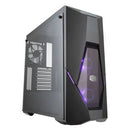 Cooler Master Masterbox K500l Atx; Black; Windowed; Angular Front Panel; 2x 120mm Rgb Led Fans With Rgb Controller.