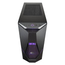 Cooler Master Masterbox K500l Atx; Black; Windowed; Angular Front Panel; 2x 120mm Rgb Led Fans With Rgb Controller.