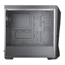 Cooler Master Masterbox K500l Atx; Black; Windowed; Angular Front Panel; 2x 120mm Rgb Led Fans With Rgb Controller.