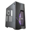 Cooler Master Masterbox K500l Atx; Black; Windowed; Angular Front Panel; 2x 120mm Rgb Led Fans With Rgb Controller.