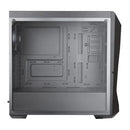 Cooler Master Masterbox K500l Atx; Black; Windowed; Angular Front Panel; 2x 120mm Rgb Led Fans With Rgb Controller.