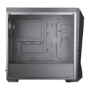 Cooler Master Masterbox K500l Atx; Black; Windowed; Angular Front Panel; 2x 120mm Rgb Led Fans With Rgb Controller.