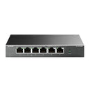 Tp-Link 6-Port 10 100 Mbps Poe+ Desktop Switch