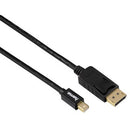 Hama Mini Displayport To Displayport Cable 1.8m