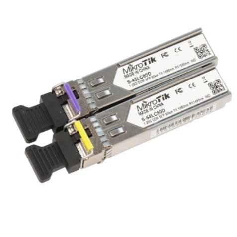 Mikrotik Single-Mode Sfp Module 80Km Dual Lc-Connector