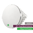 Siklu E-Band (80Ghz) Ptp Link Fdd 1Gbps. 2Ft Ext Dual-Band Antenna W 5Ghz Failover Feed