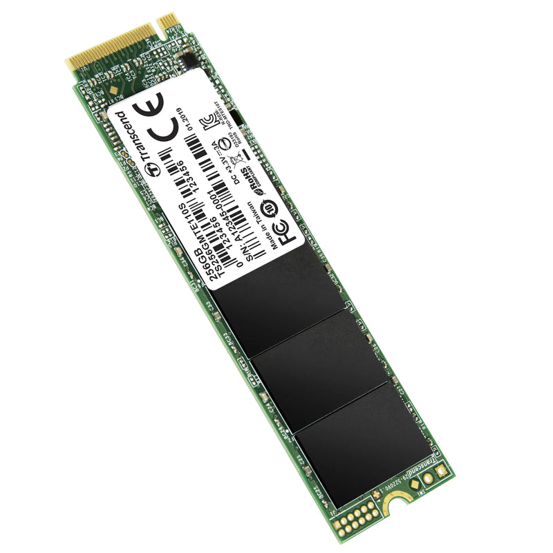 Transcend 256Gb Pci-E M.2 2280 Gen 3X4- 3D Tlc -Dramless