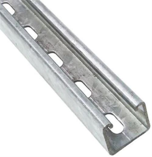 Solarix Ell D Rail For Solar Panel Mounting- Length 3.5 Metres, Galvanised Steel Structure, Suitable For Rooftop Installations, Retail Box, No Warranty