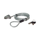 Push-In Key Type Wedge Notebook Lock