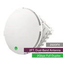 Siklu E-Band (80Ghz) Ptp Link Fdd 2Gbps. 2Ft Ext Dual-Band Antenna W 5Ghz Failover Feed
