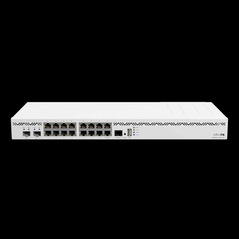 Mikrotik Ccr2004-16G-2S+, 16 X 1Gb Ethernet Ports And 2 X 10G Sfp+ Ports, 1X Usb Port