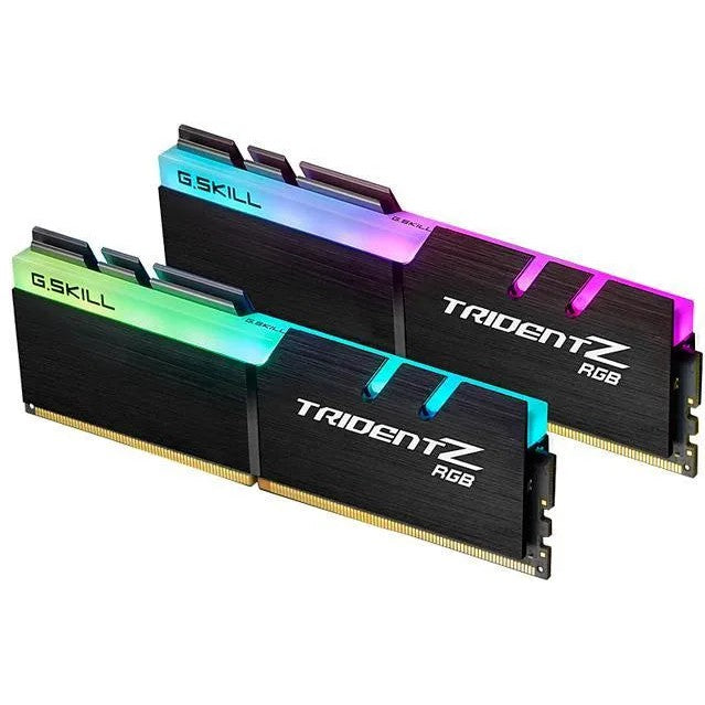 G.Skill Trident Z Rgb Ddr4 For Amd-3600Mhz Cl18-22-22-42 1.35V 16Gb (2X8Gb) Memory Kit