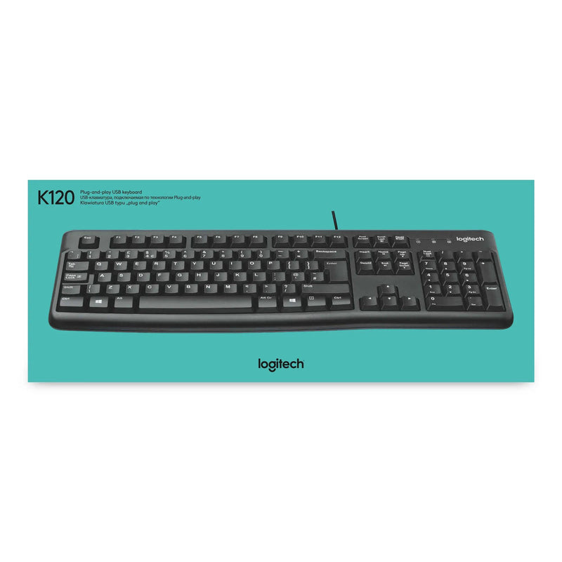 Logitech K120 Corded Keyboard - N A - Us Int'L - Usb - N A - Nsea