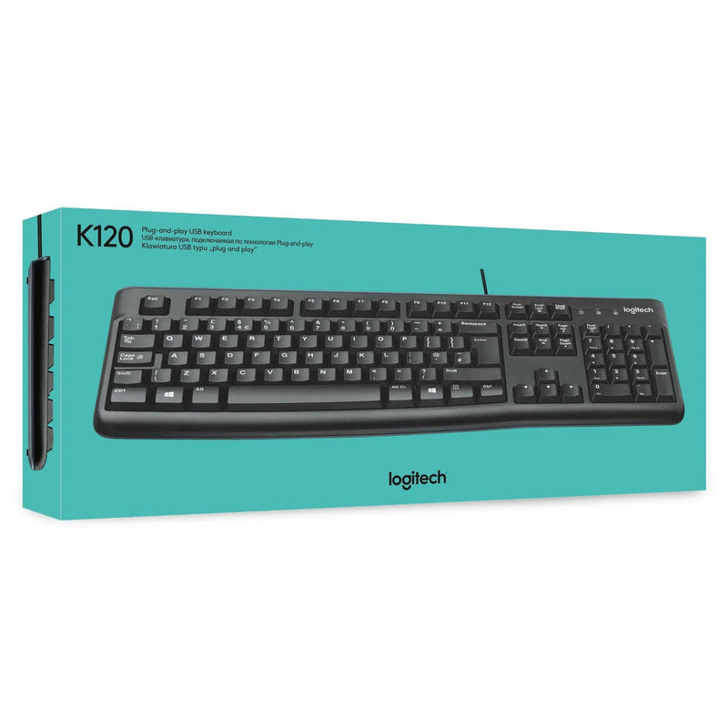 Logitech K120 Corded Keyboard - N A - Us Int'L - Usb - N A - Nsea