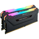 Corsair Vengeance® Rgb Pro 16Gb (2 X 8Gb) Ddr4 Dram 2666Mhz C16 Memory Kit  15-15-15-36  1.2V  Black