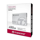 Transcend 480Gb Ssd220 2.5' Ssd Drive - Tlc Sata