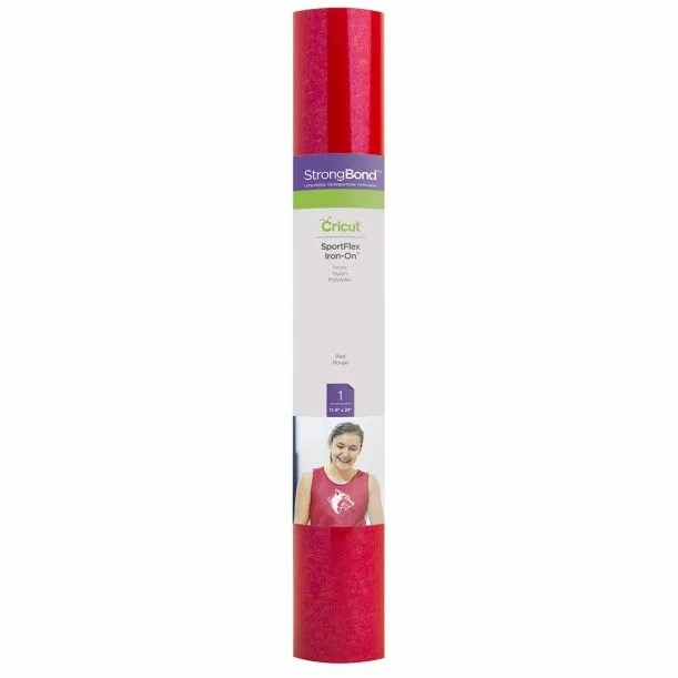 Cricut Sportflex Iron-On 30X60Cm (Red)