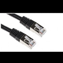 Acconet Cat6 Utp Flylead, 3 Meter, Straight, Stranded Cable, Moulded Boots And Plugs, Black
