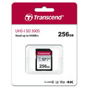 Transcend 300S 256Gb Sdxc Card Class 10 U3 V30 Uhs-1 High-Speed And Reliable Storage