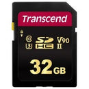 Transcend 700S 32Gb Uhs-Ii U3 V90 Class 10 Sdxc Card - Mlc