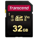 Transcend 700S 32Gb Uhs-Ii U3 V90 Class 10 Sdxc Card - Mlc