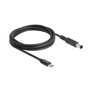 Delock 87975 Laptop Charging Cable Usb Type-C Male To Dell 7.4 × 5.0Mm Male