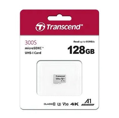 Transcend 128Gb Micro Sdxc C 10 Uhs-I U1 U3 V30 A1 With Adaptor