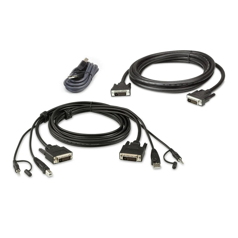 Aten 2L-7D02Udx3 1.8M Usb Dvi-D Audio Cable - Efficient Connectivity