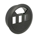 Delock Keystone Mounting 3-Port In-Desk 60Mm Black