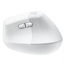 Logitech Lift Vertical Ergonomic Mouse - Off-White Pale Grey - 2.4Ghz Bt - N A - Emea - On+Offline,B2C