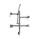 Linkqnet Mds10-2 17 - 32” Dual Monitor All-In-One Studio Setup Desktop Bracket