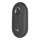 Logitech Pebble M350 Wireless Mouse - Graphite - 2.4Ghz Bt - N A - Emea - Closed Box