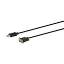 Linkqnet 1.8M 1080P Displayport Male To Vga Male Adapter Cable