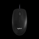Logitech B100 Corded Usb Mouse - Black