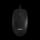 Logitech B100 Corded Usb Mouse - Black
