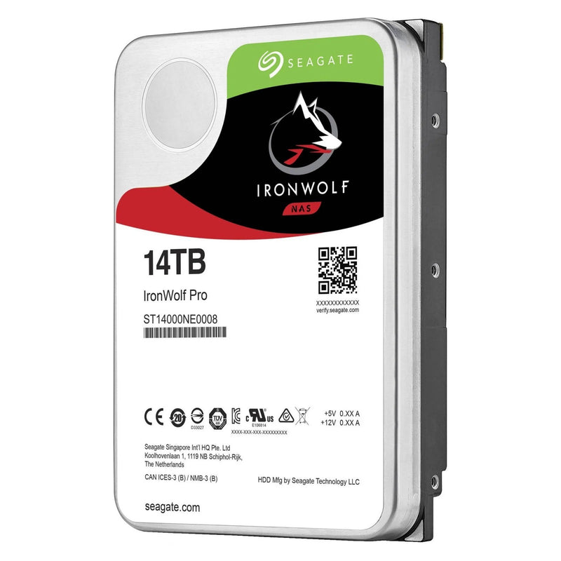 Seagate 14Tb 3.5 Ironwolf Pro Nas Hdd Sata 6Gbps
