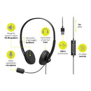 Port Headset - Stereo - Usb Connection