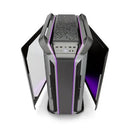 Cooler Master Cosmos C700M Xl-Atx  Black And Silver  Curved Tempered Side Window  Argb Lighting  Cable Cover System  Handles