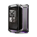 Cooler Master Cosmos C700M Xl-Atx  Black And Silver  Curved Tempered Side Window  Argb Lighting  Cable Cover System  Handles