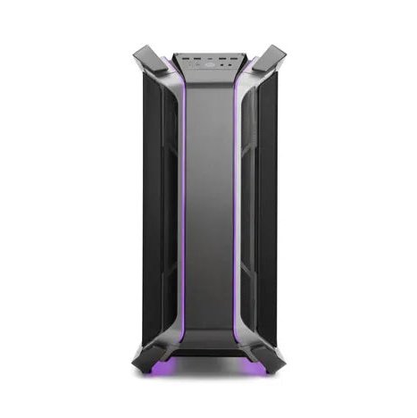 Cooler Master Cosmos C700M Xl-Atx  Black And Silver  Curved Tempered Side Window  Argb Lighting  Cable Cover System  Handles