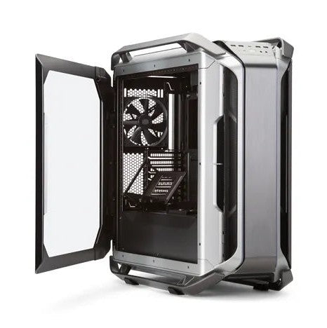 Cooler Master Cosmos C700M Xl-Atx  Black And Silver  Curved Tempered Side Window  Argb Lighting  Cable Cover System  Handles