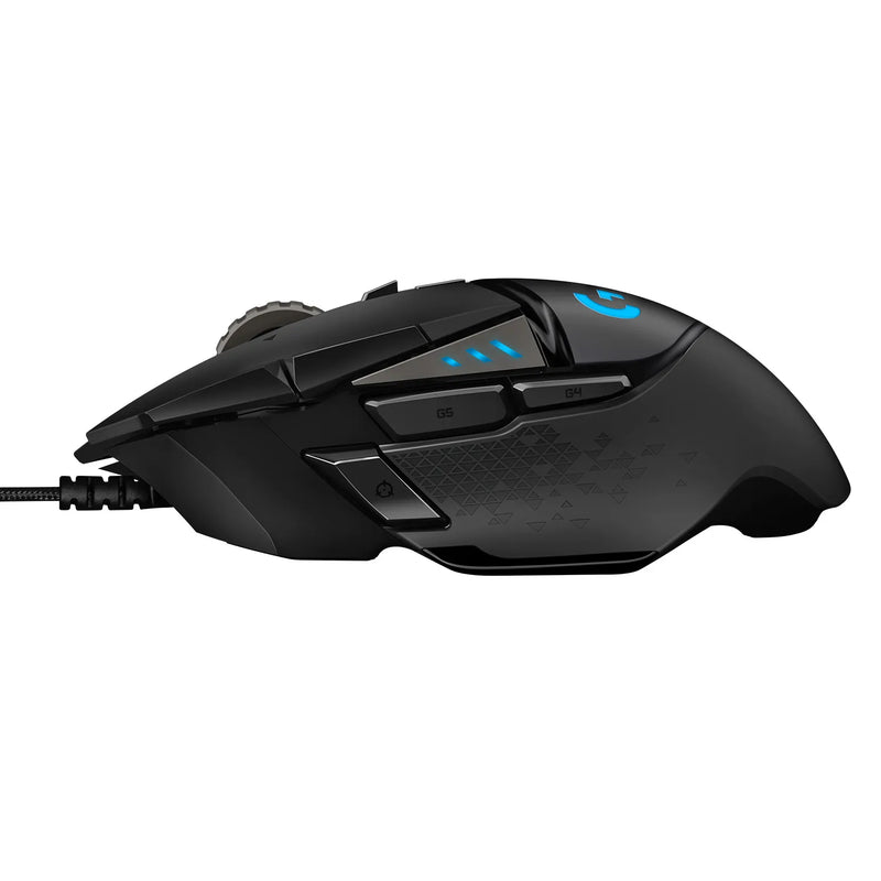 Logitech G502 Hero High Performance Usb Gaming Mouse, Black