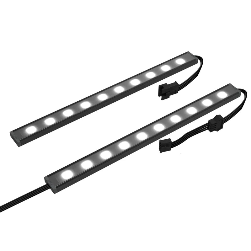 Nzxt Hue 2 Underglow - Multicolour Computer Case Light Kit - Black Grey Design