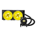 Cooler Master Masterliquid Ml240Rs Argb Threadripper Liquid Cooler 240Mm Radiator 2 X 120Mm Masterfan Argb Fan With Temp Senso