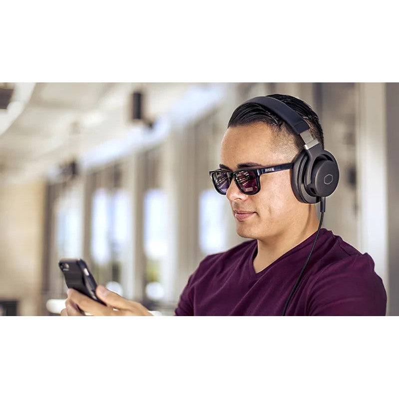 Cooler Master Masterpulse Mh751  Stereo 40Mm Drivers  Adjustable Removable Mic  3.5Mm Connection Works On Xbox/Ps4/Pc/Phone.