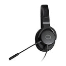 Cooler Master Masterpulse Mh752  Stereo 40mm Drivers  Virtual 7.1 Surround Sound  Adjustable Removable Mic  Usb Or 3.5mm  3.5mm
