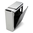 Cooler Master Mastercase Sl600M Atx Anodized Aluminum Panels Vertical Layout Acoustic Noise Reduction Proximity Lighting On